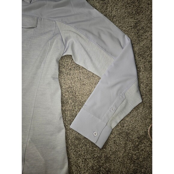 Under Armour Tide Chaser long sleeve Fishing Outdoor Shirt Purple Plus Size 2XL - Picture 7 of 7